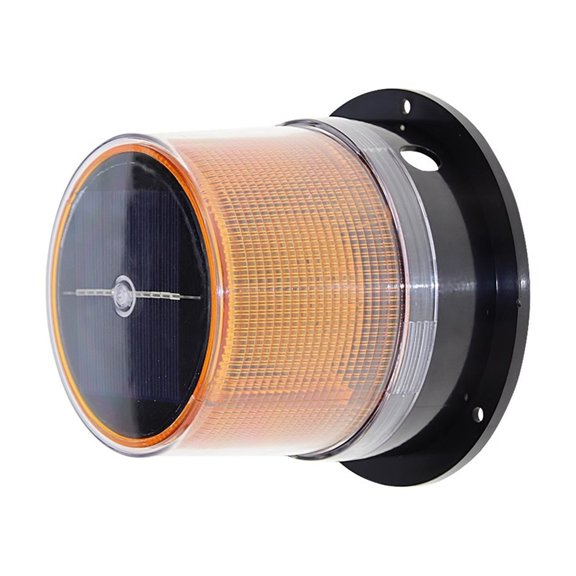 Solar Strobe Warning Safety Flashing Light for Car Factory Magnetic Base Safety Flashing Lamp Strobe Light