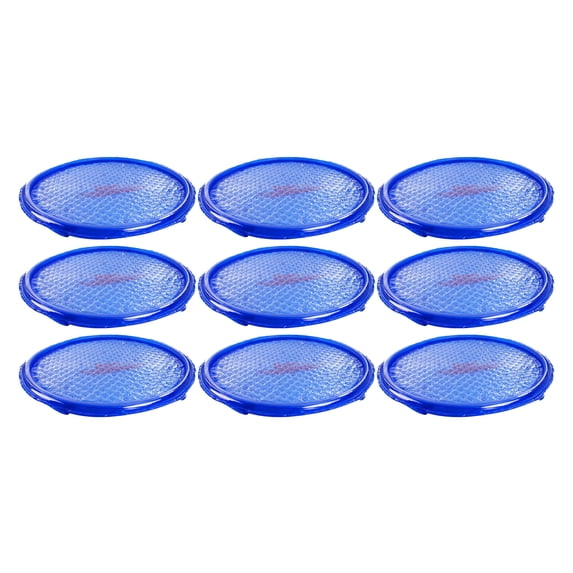 Solar Sun Rings 60" x 2" UV Resistant Blue Pool Cover for Above Gounod Pool (9 Pack)