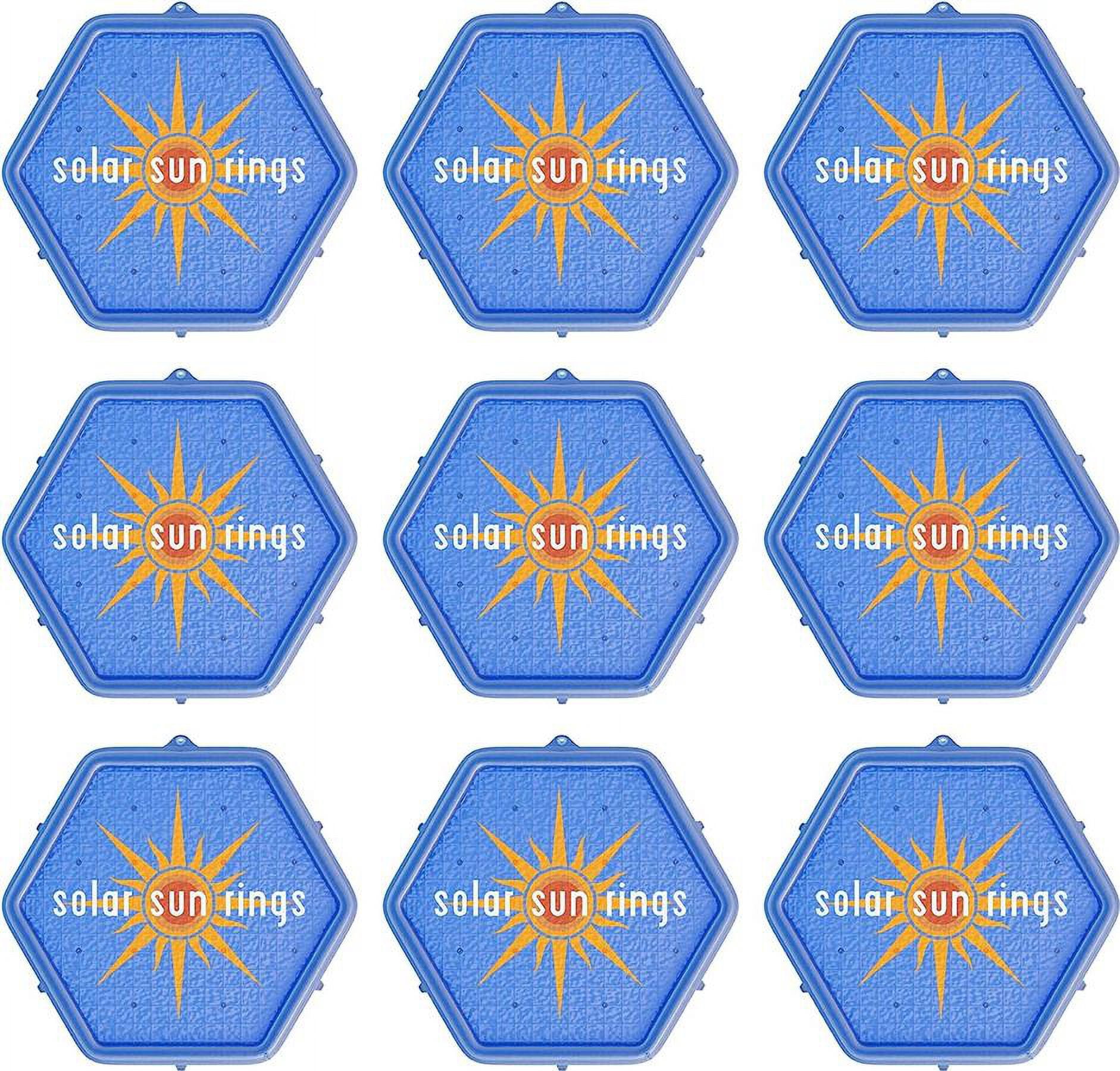 Solar Sun Rings Pool Water Heater & Warmer, Octagonal Spa Heating Cover ...