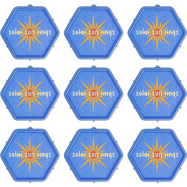Solar Sun Rings Swimming Pool Hot Tub & Spa Octagonal Heating Solar Pool Blanket