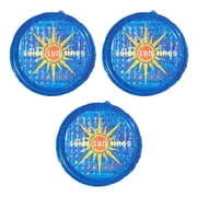Solar Sun Rings UV Resistant Pool Covers, Blue, 60 x 2, 3 Pack