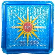 Solar Sun Rings UV Resistant Swimming Pool Heater Square Solar Cover, Sunburst