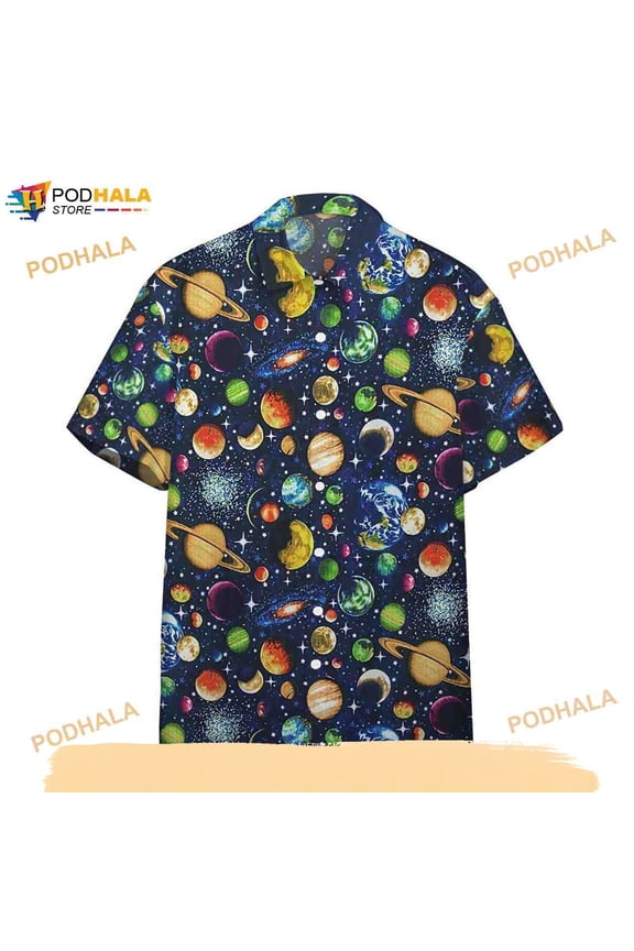Solar System Aloha Hawaiian Shirt