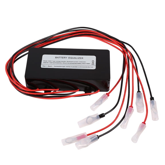 Solar System Battery, Solar System Equalizer Battery Balancer 1Pcs Extend Battery Life  For Support Gel Flood AGM For Lithium Battery HA02 Balancer
