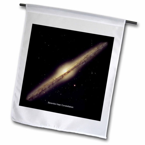 3dRose, Solar System - Berenike Haar Constellation, 18 x 27 inch Garden Flag