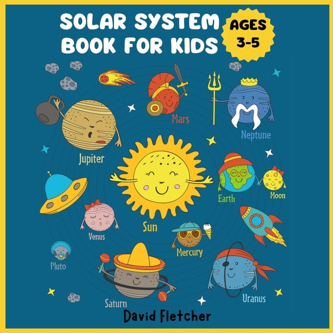 Solar System Book for Kids Ages 3-5: 8 Little Planets Book for ...