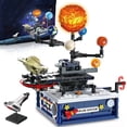 thumbnail image 1 of Solar System Building Sets with Light - Rotatable Space Exploration Building Toys with 9 Planets & Rocket Sets Science Astronomy Educational Gifts for Boys Girls Age 6+ Years Old Kids(775 PCS), 1 of 9