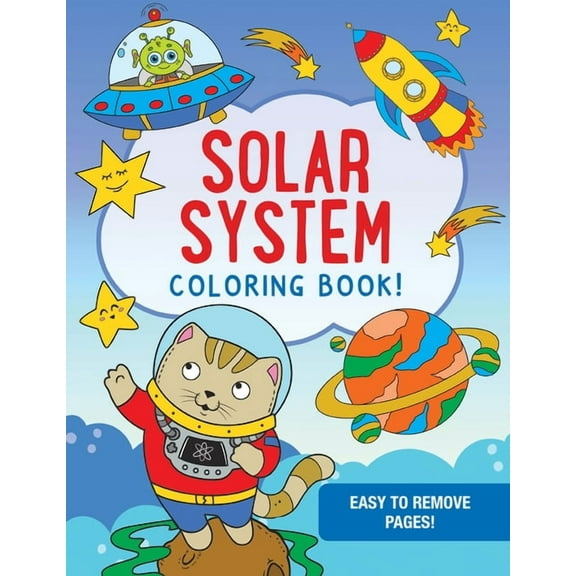 Solar System Coloring Book, (Paperback)