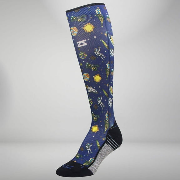 Solar System Compression Socks (Knee-High) M / Navy