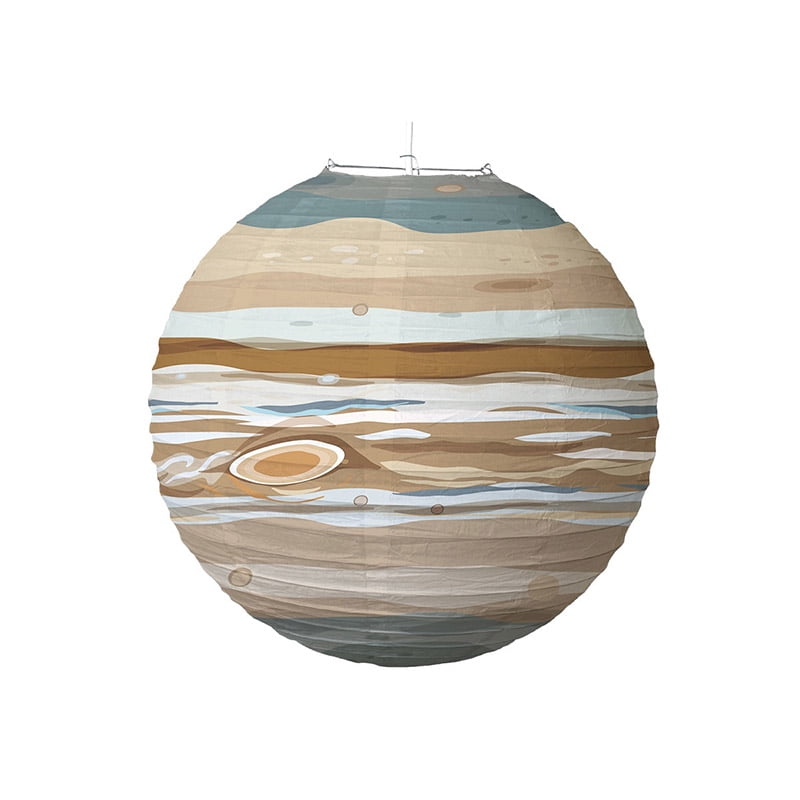 Solar System Eight Planets Birthday Paper Ball Lampion Hanging Galaxy 