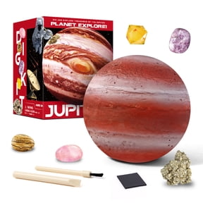 Solar System Eight Planets Gemstone Dig Kit, Science Exploration Archaeology Discovery, Planet Mining Set, Educational Geology Learning Tool, Multicolor
