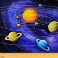 thumbnail image 1 of Solar System Fabric by the Yard,Galaxy Decorative Fabric,Outer Space Upholstery Fabric,Starry Sky Universe Planets Indoor Outdoor Fabric,Astronomy Cosmos DIY Waterproof Fabric,1 Yard, 1 of 5