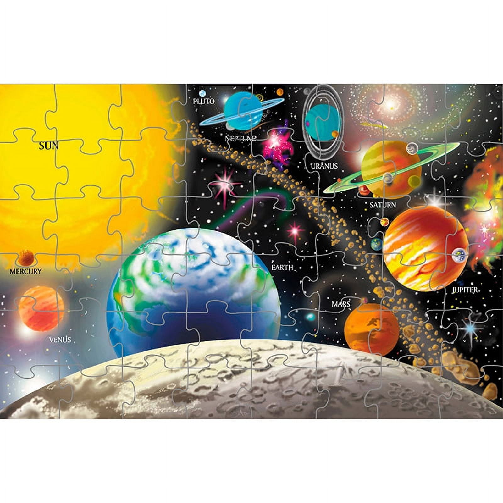 Solar system sale floor puzzle