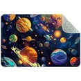 thumbnail image 1 of Solar System Galaxy Astronomy Universe Entryway Rug, 2x3 Area Rug Indoor Door Mat Non-slip Washable Floor Carpet Rug for Bedroom Office Dining Room Bathroom, 1 of 7