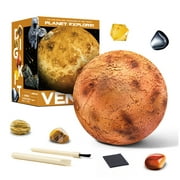 Solar System Gemstone Dig Kit - Dig Up About 13 Gems, Rocks & Fossils - Space Toys Science Kits for Kids, Great Geology Gift for Boys & Girls 3-10 STEM Educational Toys