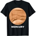 thumbnail image 1 of Solar System Group Costumes - Giant Planet Mercury Costume T-Shirt men and women can wear, black, white, gifts, 1 of 4