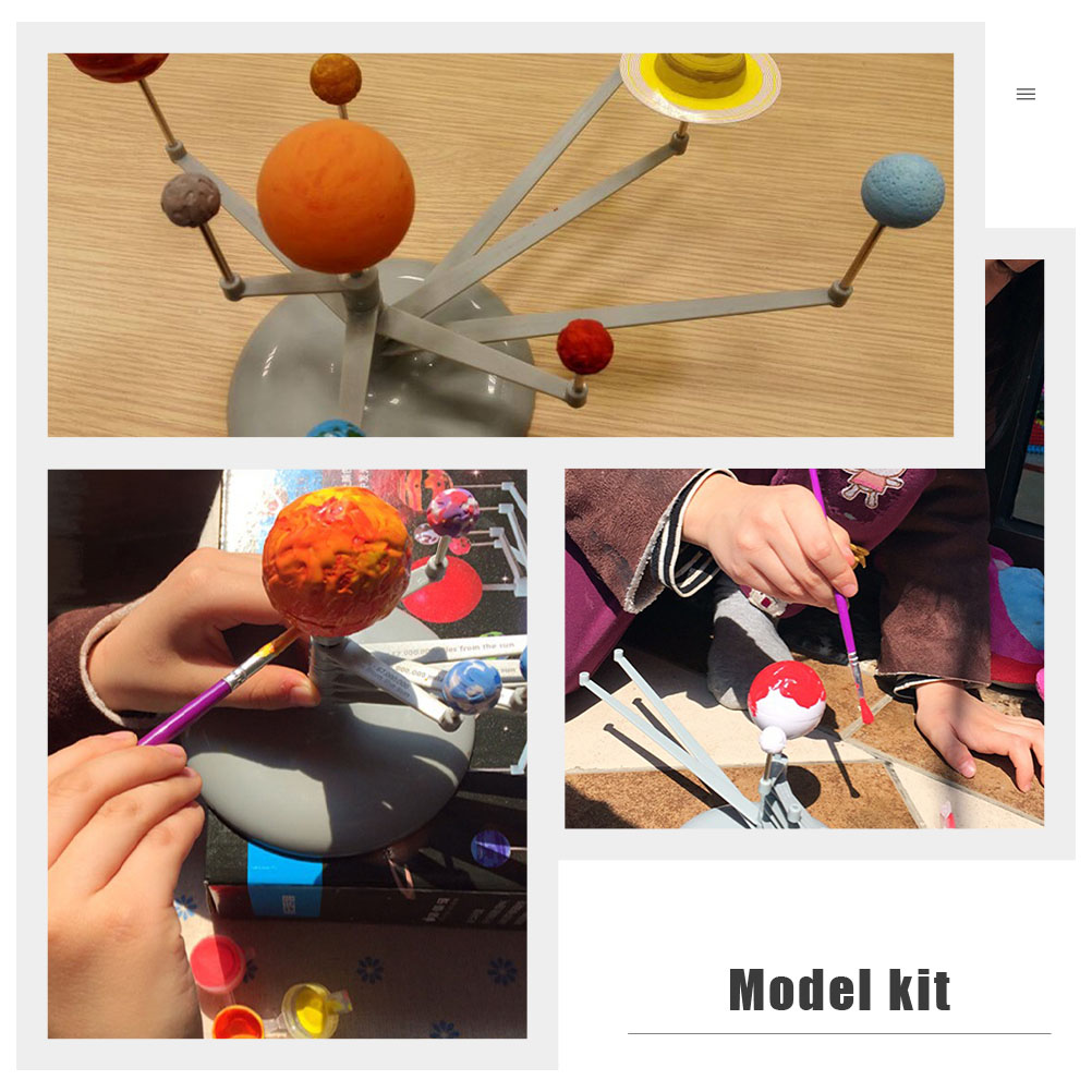 Solar System Model Kit 1 Set Solar System Model Kit Toy
