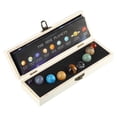 thumbnail image 1 of Solar System Nine Planets Set, Natural Decorations for Desk, Educational Gift for Space Enthusiasts, 1 of 8