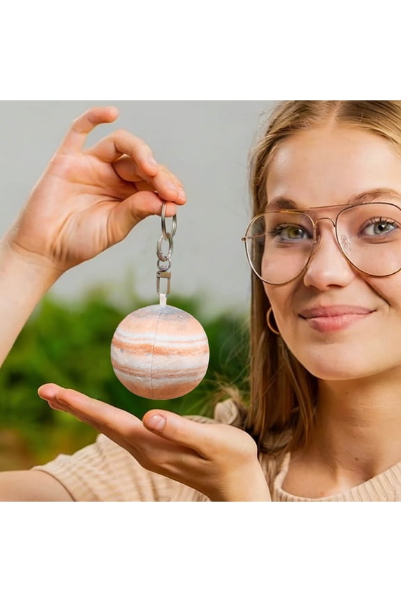Solar System Planet Keychain Hanging Galaxy Keychain,Globe Planets Gift for Space Enthusiasts Purse Backpack Decorations
