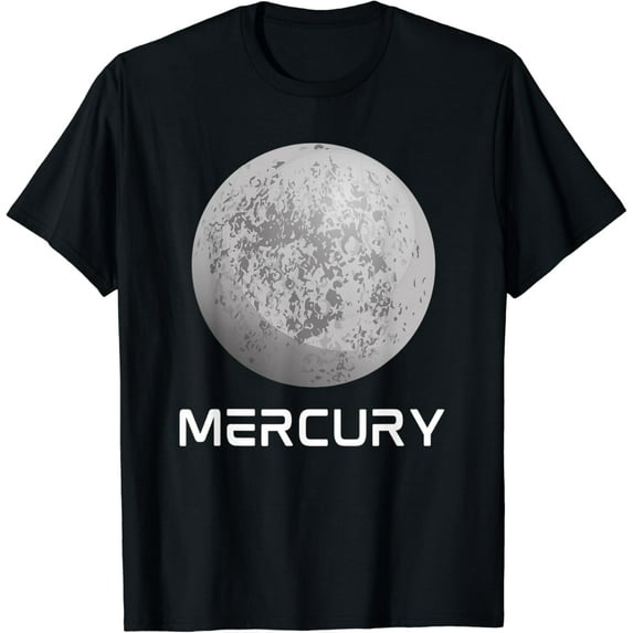Solar System Planet Mercury Outer Space T-Shirt
