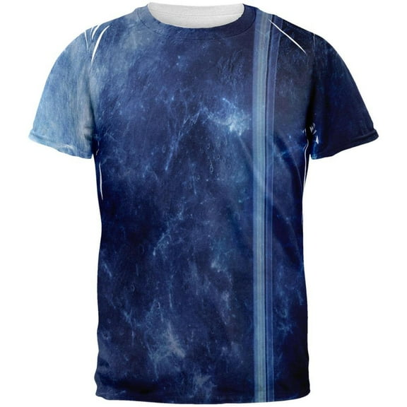 Solar System Planet Uranus All Over Adult T-Shirt - X-Large