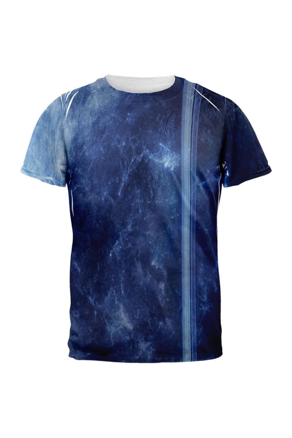 Solar System Planet Uranus All Over Adult T-Shirt - X-Large