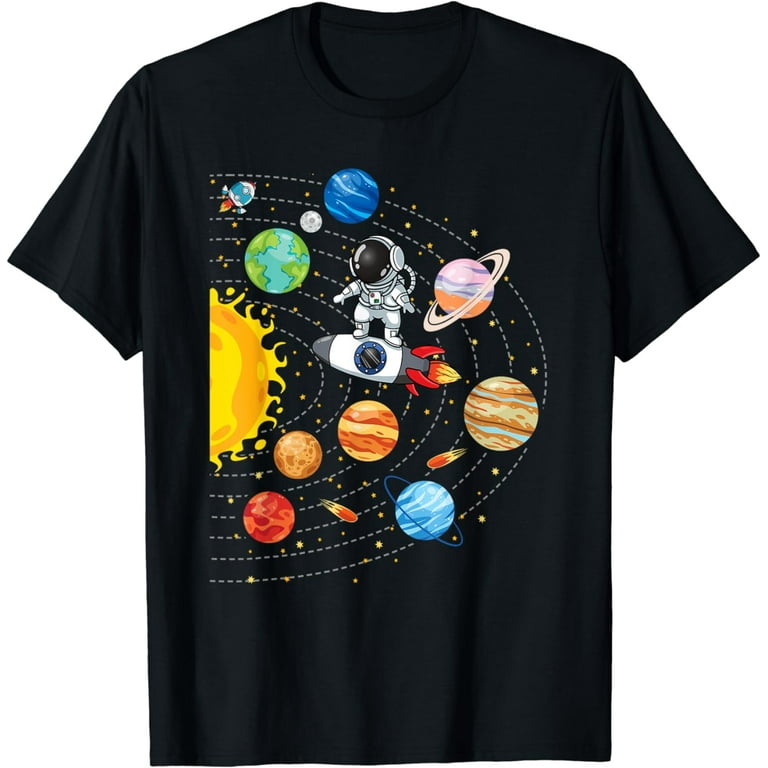 Solar System Outer Space Explorer T-Shirt Astronaut Camp Solar System Outer Space Explorer T-Shirt Astronaut Camp