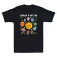 Solar System Science Space Pluto Earth Mars Sun Funny Men's T