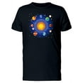 thumbnail image 1 of Solar System Planets T-Shirt Women -Image by Shutterstock, Female XX-Large, 1 of 4