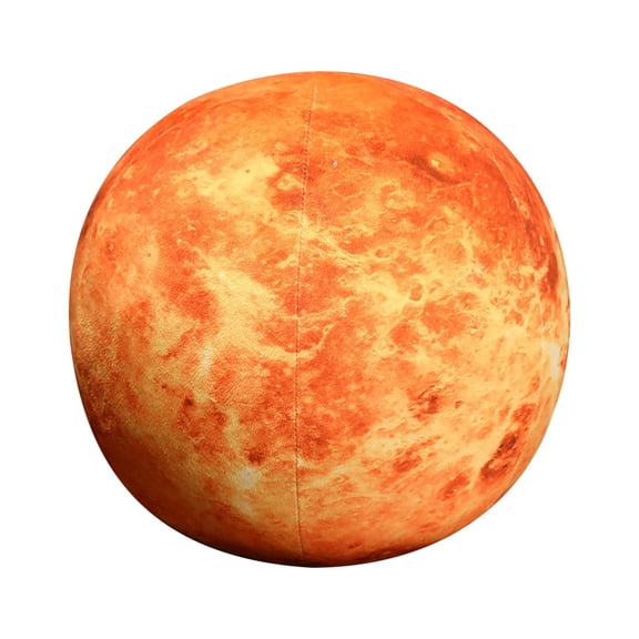 Solar System Plush Pillow Toy, Realistic Planet Design, Soft Plush Fabric, Lovely Decor Pillow, Ideal Gift and Play Toy for Space Enthusiasts and Astronomy Lovers,Multicolor H