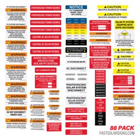 Breaker Panel Labels for Office Supplies