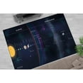 thumbnail image 1 of Solar System Rugs, Planets and Space Rugs, Trendy Rug, Science Rug, Modern Rugs, 3D Printed Rug, Custom Rug, Bathroom Rug, Hallway Soft Rug, 2'x3' - 60x90 cm, 1 of 8