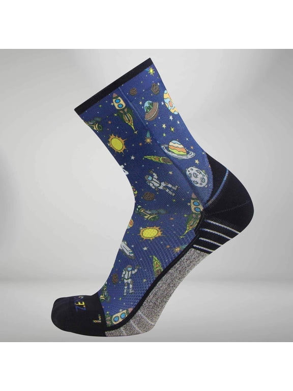 Solar System Socks (Mini Crew) M / Navy