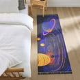 thumbnail image 1 of Solar System Starry Sky Runner Area Rug 2x6 Soft Non-Slip Washable Bedside Carpet for Hallway Bedroom Living Room Home Decor, 1 of 8