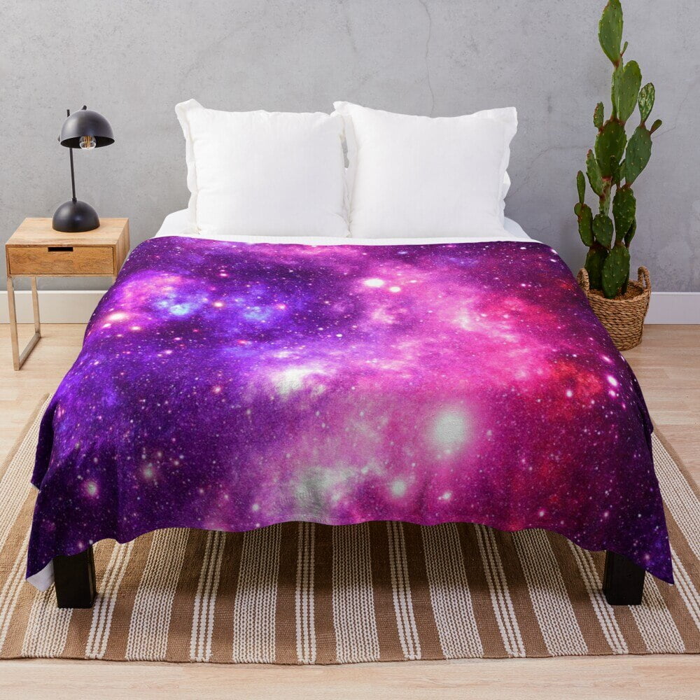 Solar System Throw Blanket Outer Space Blanket for Kids Boys Girls