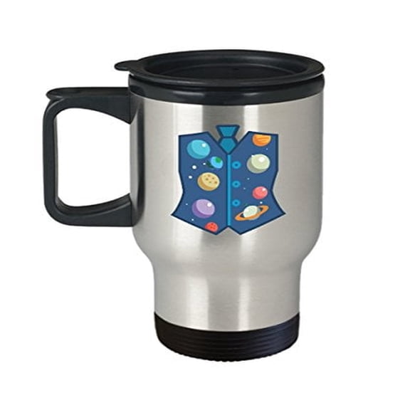 Solar System Travel Mug - 14 Oz Stainless Steel Outer Space Gift Cup