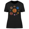 thumbnail image 1 of Solar System Watercolor T-Shirt Men -Image by Shutterstock, Male x-Large, 1 of 2