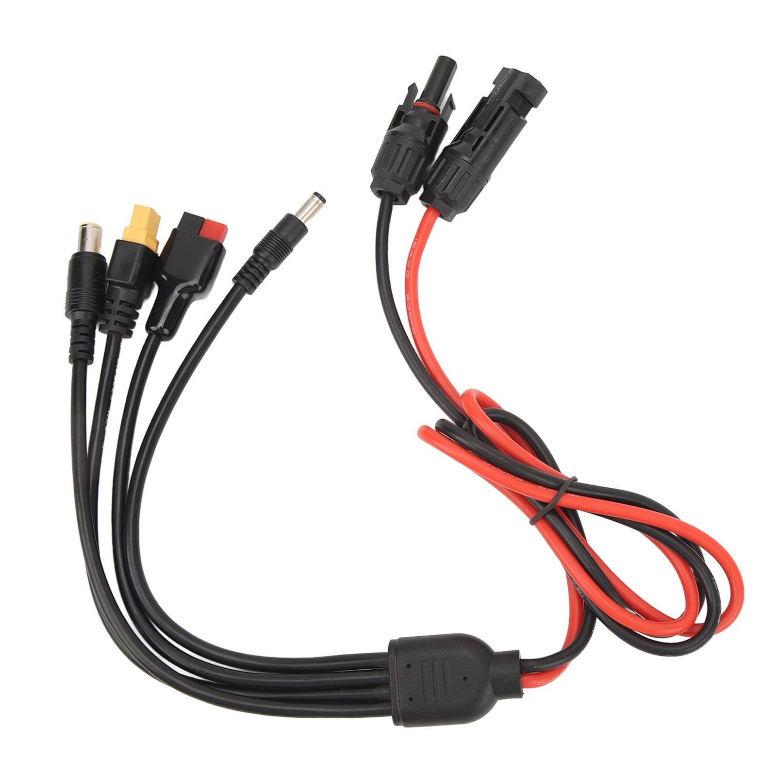 Solar To XT60 Adapter Cable, 36V DC Easy To Connect Waterproof