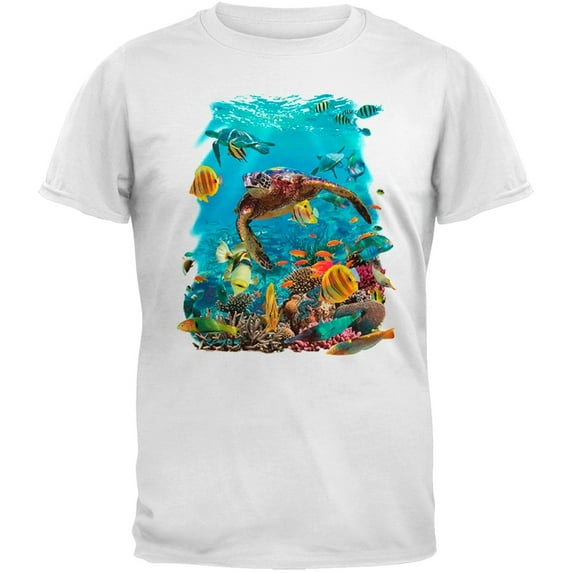 Solar Trans - Turtle White T-Shirt - 2X-Large