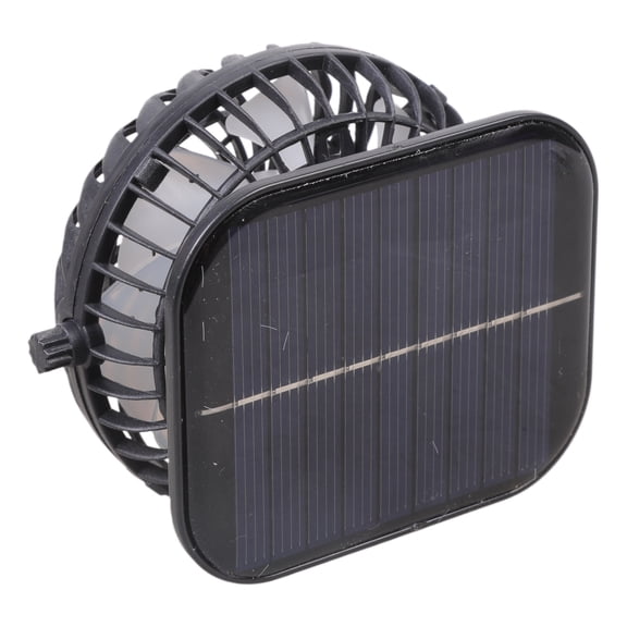 Solar USB Rechargeable Clip Fan for Outdoor Hiking Fishing Hat Mounting Cooling Gear Accessories