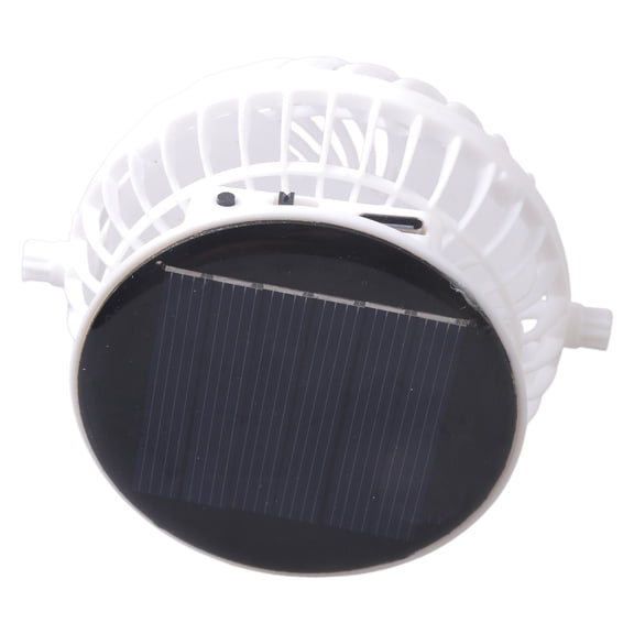 Solar USB Rechargeable Clip Fan for Outdoor Hiking Fishing Hat Mounting Cooling Gear Accessories