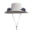 thumbnail image 1 of Solar & USB Rechargeable Cooling Fan Hat with Adjustable 3-Speed Fan, Sun Protection, Breathable Mesh, for Outdoor, Fishing, Hiking, Summer Activities, Unisex Design, 1 of 6