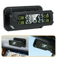 thumbnail image 1 of Solar USB TPMS Car Solar Wireless Tire Pressure LCD Monitoring System 4 Sensors, 1 of 11