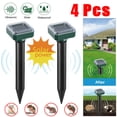 thumbnail image 1 of Solar Ultrasonic Animal Repellent,Electronic Ultrasonic Solar Animal Repeller,for Repelling Rabbits,Squirrel,Fox,Snakes,Mouse,Birds, 1 of 7