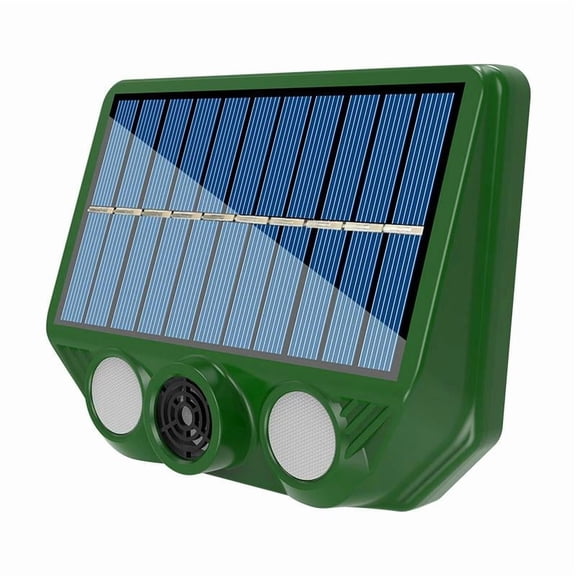 Solar Ultrasonic Animal Repeller, 2-in-1 Pest Deterrent with Seismic Technology, Outdoor Mole fo Repellent Weatherproof