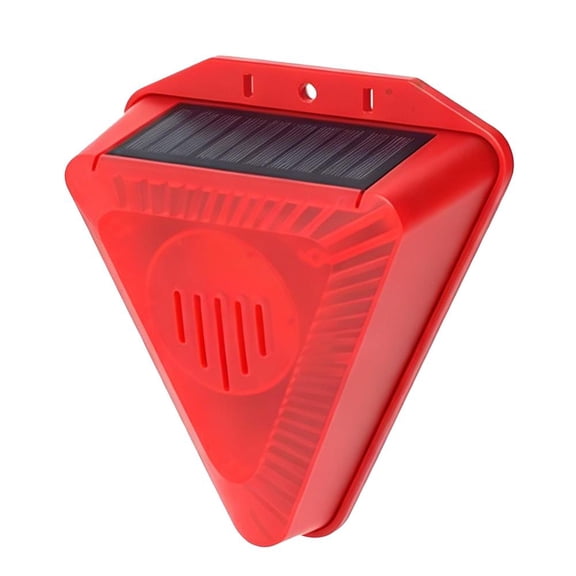 Solar Ultrasonic Sound & Strobe Flash Animal Repeller, Outdoor Deterrent for Wild Boar, Birds, Rats & Rodents Farm Orchard