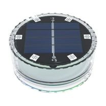 Solar Underwater Lights,Submersible Pool Lights with Remote Floating Pool Lights with Suction Cups & Magnets Underwater Pond Lights with 1 Led Beads for Above Ground Pool Part(Blue)