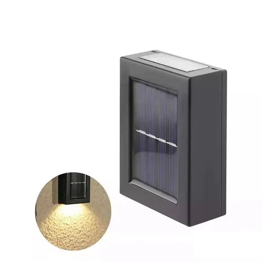 Solar Up and Down Spot Lights Outdoor, Street Wall Light Lamp Solar Powered Sunlight Waterproof Solar Lamp Garden Decorative