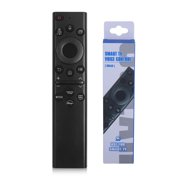 Solar Voice Remote Replacement BN59-01385A for Samsung Frame Smart TV Remote with Bluetooth Rechargeable Solar Cell, Compatible for Samsung 2021-2022 Neo LED 4K Ultra HD TV, 4 Shortcut Buttons