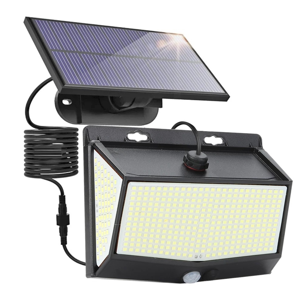 Solar Wall Lamp 468Led Split Solar Light Outdoor Garden Light Solar Garden Light-1Pc